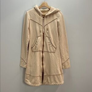 Prairie Underground Long Cloak Hoodie Organic Cotton Womens Small Sustainable